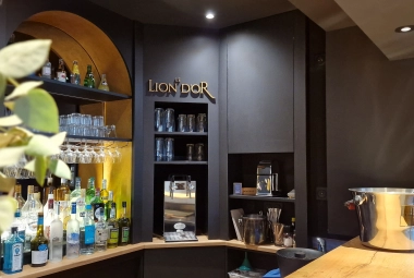 Restructuration du bar de l'hÃ´tel le Lion d'Or Ã  Bayeux