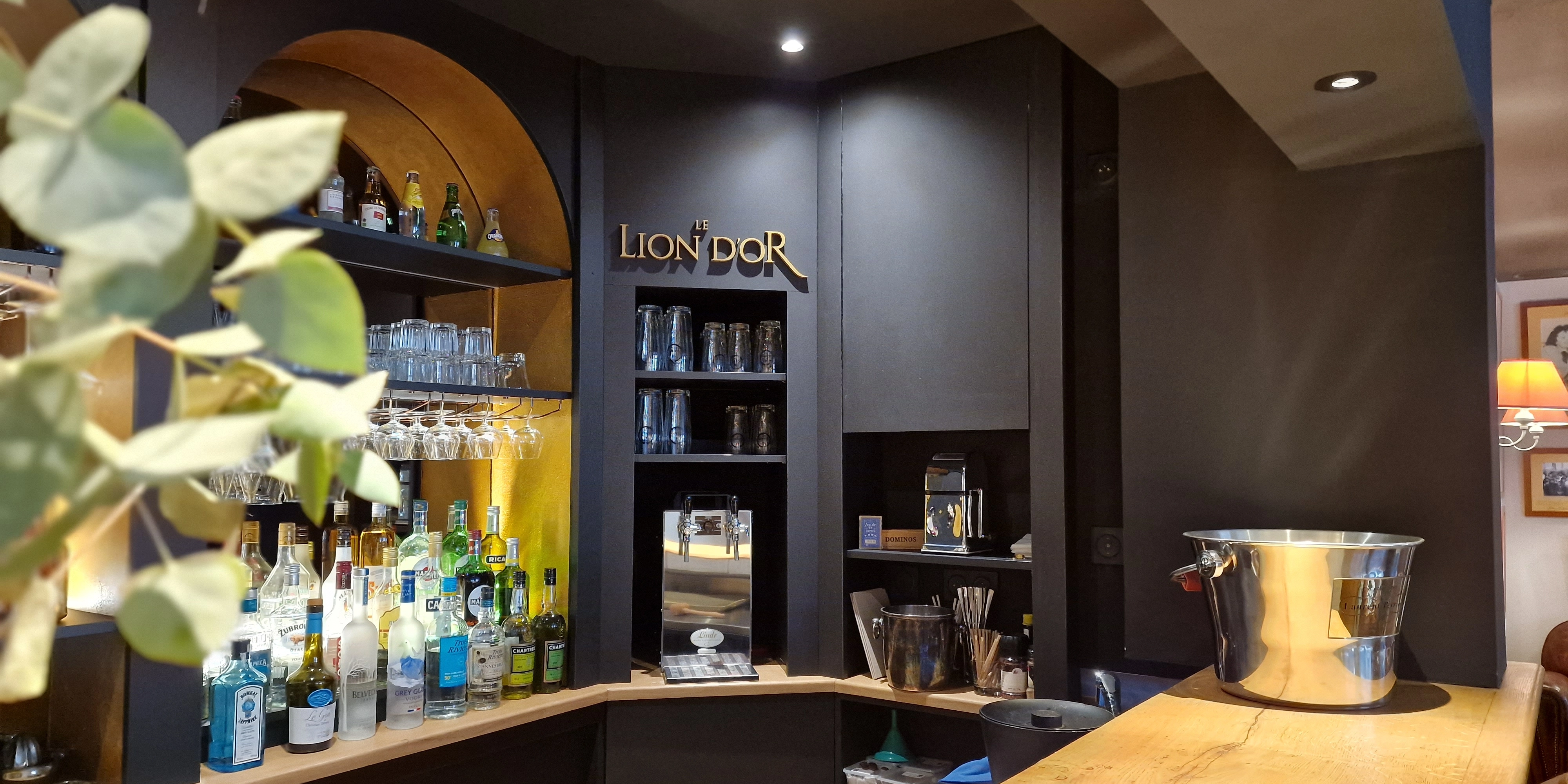 Restructuration du bar de l'hÃ´tel le Lion d'Or Ã  Bayeux