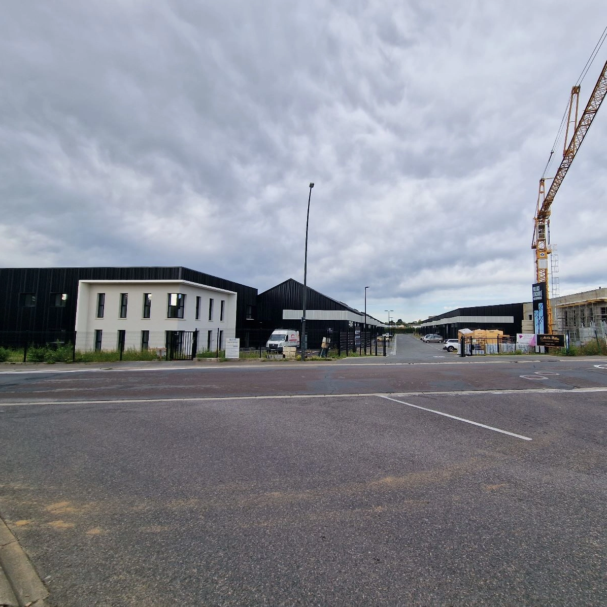 Construction zone d'activitÃ©s Caen